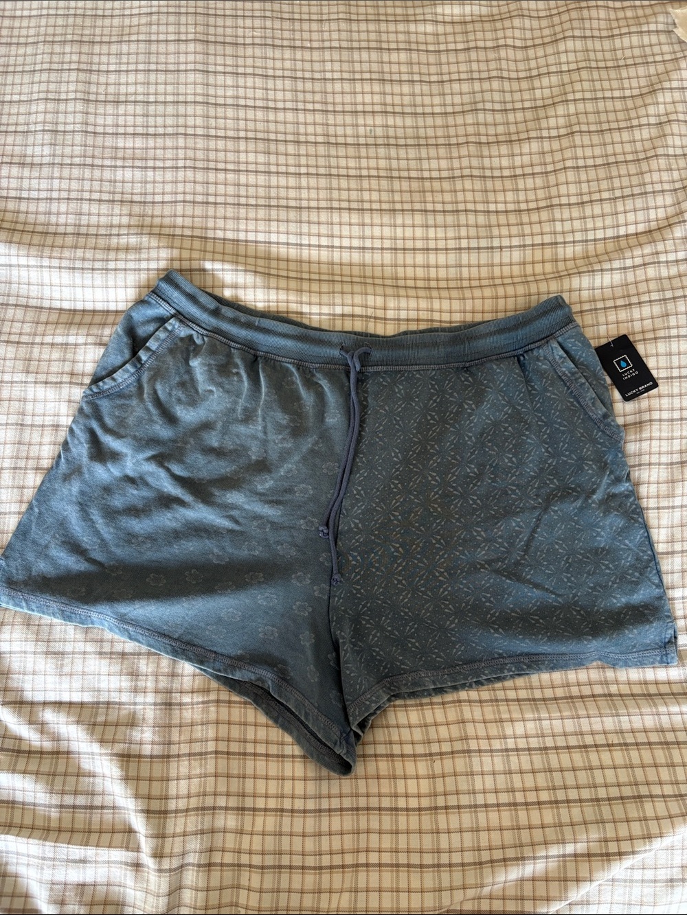 Lucky Brand Blue-Green Patterned Women’s Shorts